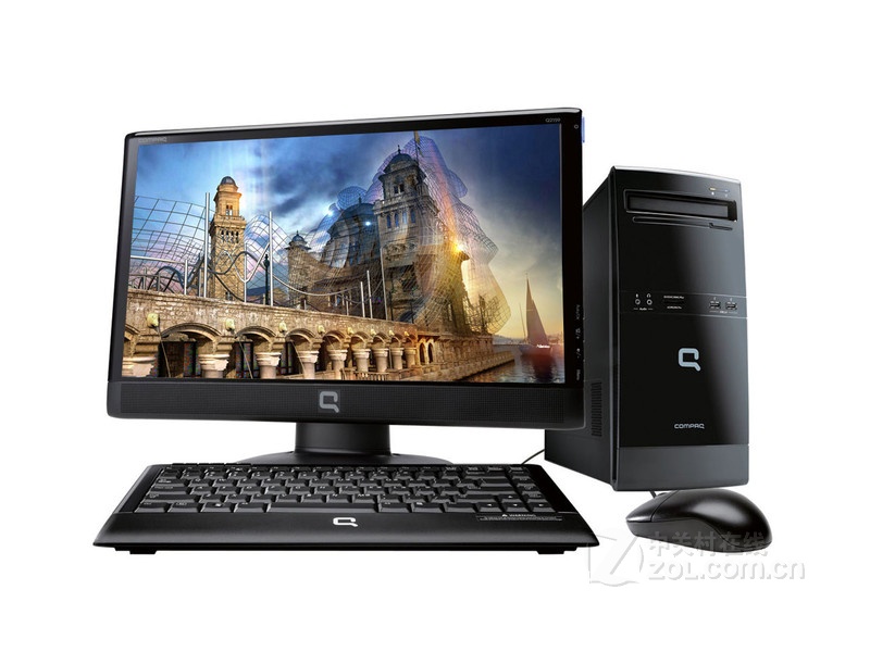 惠普（HP）CQ3370CX台式电脑（X2 215 2G 500G DVD 512独显 读卡器 键鼠 Linux）暑期热销